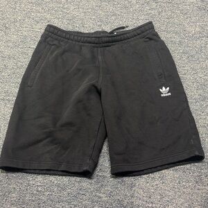 adidas Black Trefoil Casual Athletic Shorts